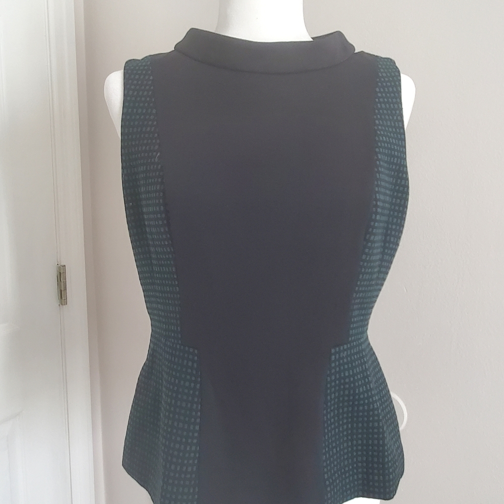 Halogen sleeveless peplum top